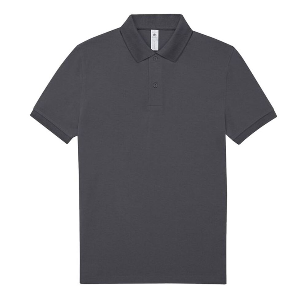 B&C Mens Polo Shirt / Dark Grey